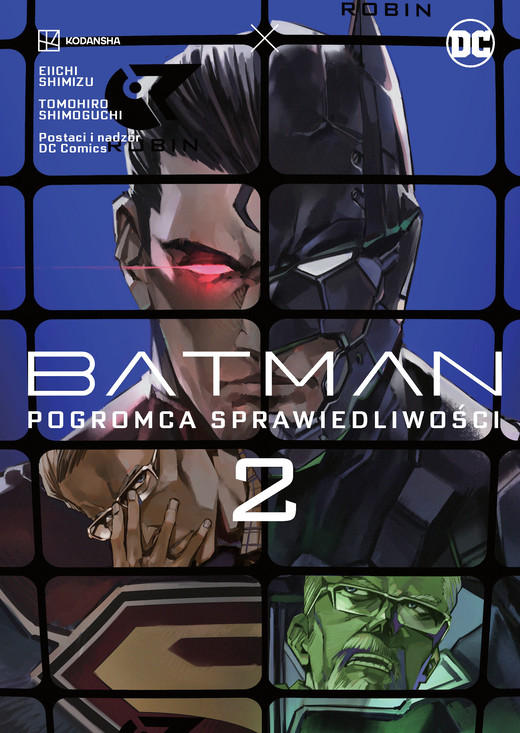 okładka Pogromca sprawiedliwości. Batman. Manga Tom 2 książka