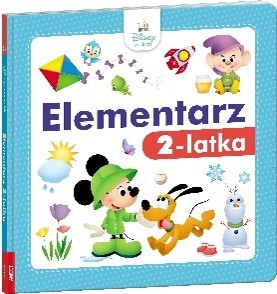 okładka Disney maluch Elementarz 2-latka HOPE-9210 książka