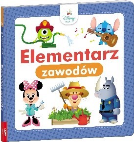 okładka Disney maluch Elementarz zawodów HOPE-9209 książka