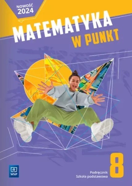 okładka Matematyka w punkt podręcznik klasa 8 szkoła podstawowa książka