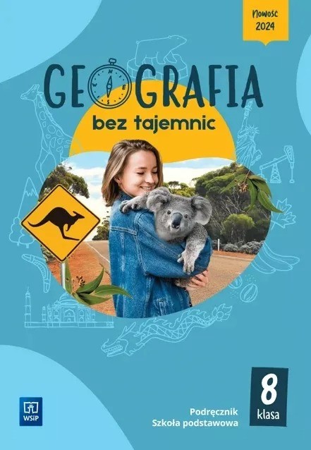 okładka Geografia bez tajemnic podręcznik klasa 8 szkoła podstawowa książka