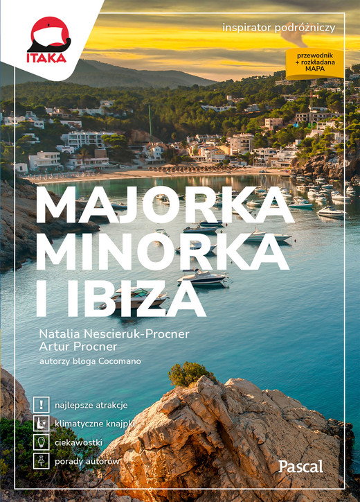 okładka Majorka, Minorka i Ibiza. Inspirator podróżniczy wyd. 2024 książka