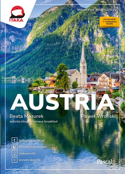 okładka Austria. Inspirator podróżniczy wyd. 2024 książka