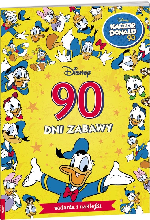 okładka Donald 90 dni zabawy STO-9102 książka
