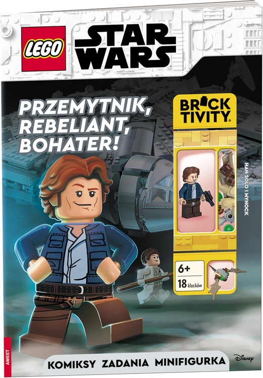 okładka Lego Star Wars Przemytnik Rebeliant bohater! LNC-6309P1 książka