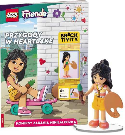 okładka Lego Friends Przygody w heartlake LNC-6164Y książka