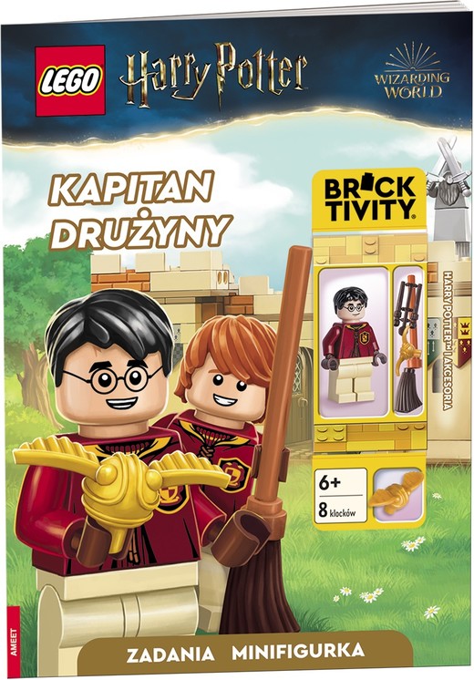 okładka Lego Harry Potter Kapitan drużyny LNC-6418 książka