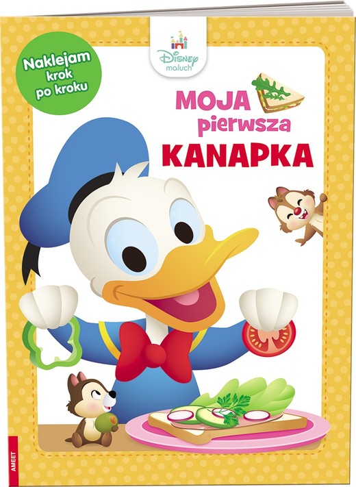 okładka Disney Maluch Moja pierwsza kanapka MP-9202 książka