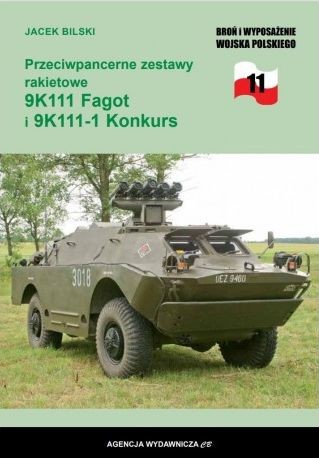 okładka Przeciwpancerne zestawy rakietowe 9K111 Fagot i 9K111-1 Konkurs książka