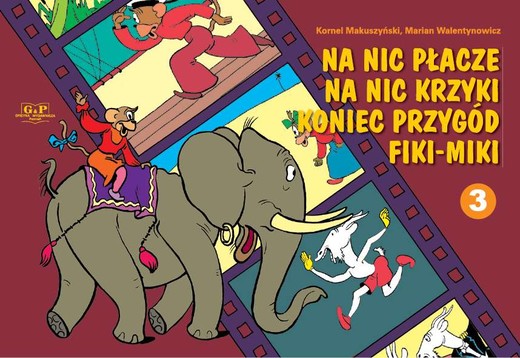 okładka Na nic płacze na nic krzyki koniec przygód Fiki-Miki 3 książka