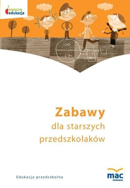 okładka Zabawy starszego przedszkolaka książka
