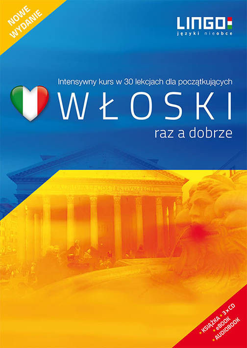 okładka Włoski Raz A Dobrze + CD książka