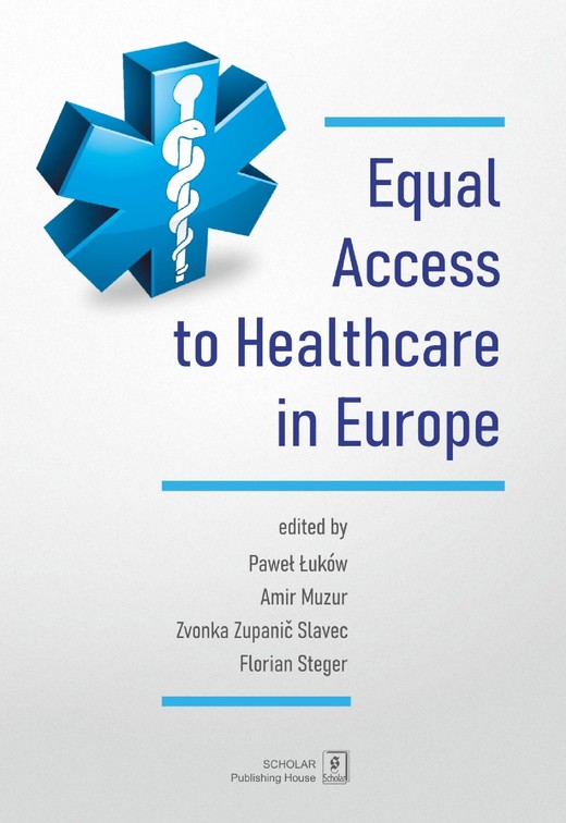 okładka Equal Access to healthcare in Europe ebook | pdf | Autor zbiorowy