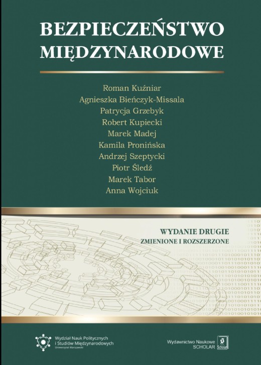 okładka Bezpieczeństwo Międzynarodowe. Wydanie drugie - zmienione i rozszerzone ebook | pdf | Autor zbiorowy