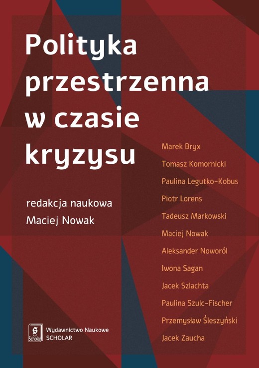 okładka Polityka przestrzenna w czasie kryzysu ebook | pdf | Autor zbiorowy