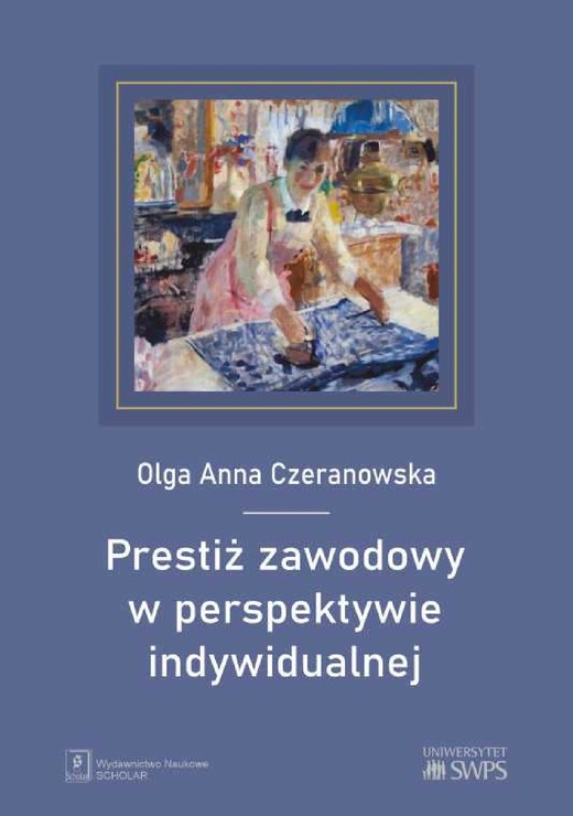 okładka Prestiż zawodowy w perspektywie indywidualnej ebook | pdf | Olga Czeranowska