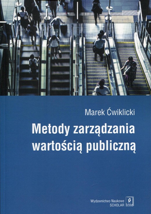 okładka Metody zarządzania wartością publiczną ebook | pdf | Marek Ćwiklicki