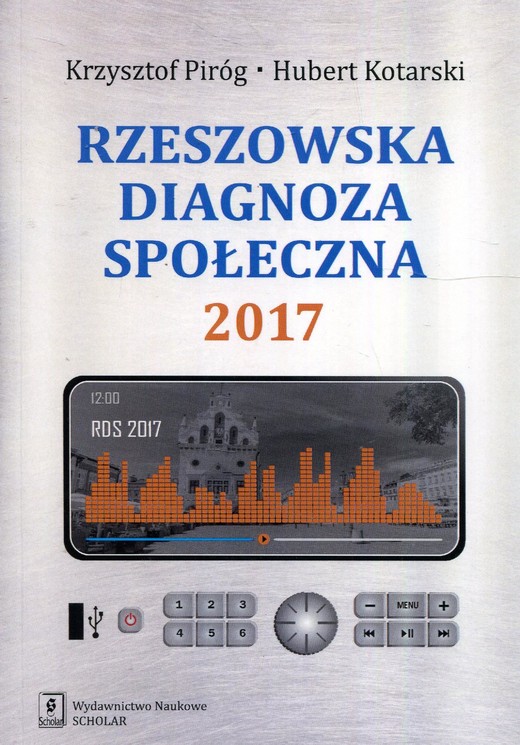 okładka Rzeszowska diagnoza społeczna 2017 ebook | pdf | Krzysztof Piróg, Hubert Kotarski