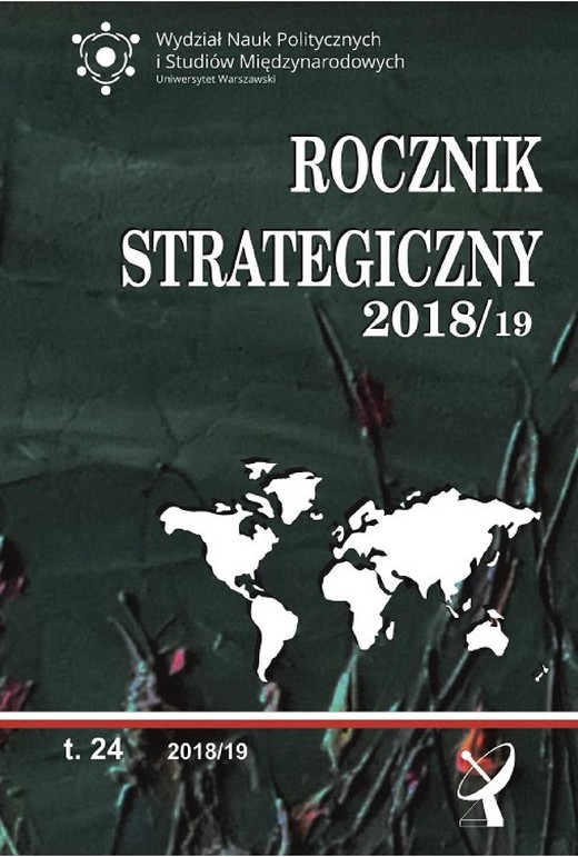 okładka Rocznik Strategiczny 2018/19 ebook | pdf | Autor zbiorowy