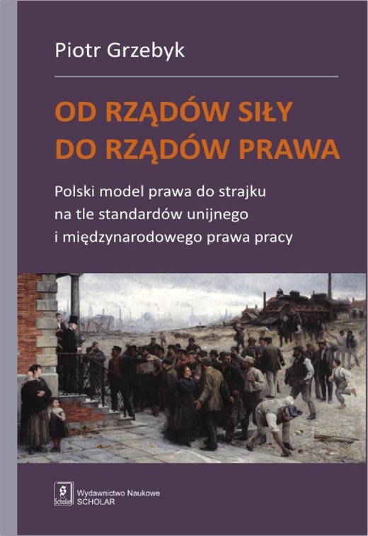 okładka Od rządów siły do rządów prawa ebook | pdf | Piotr Grzebyk