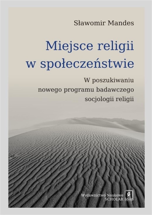 okładka Miejsce religii w społeczeństwie ebook | pdf | Sławomir Mandes