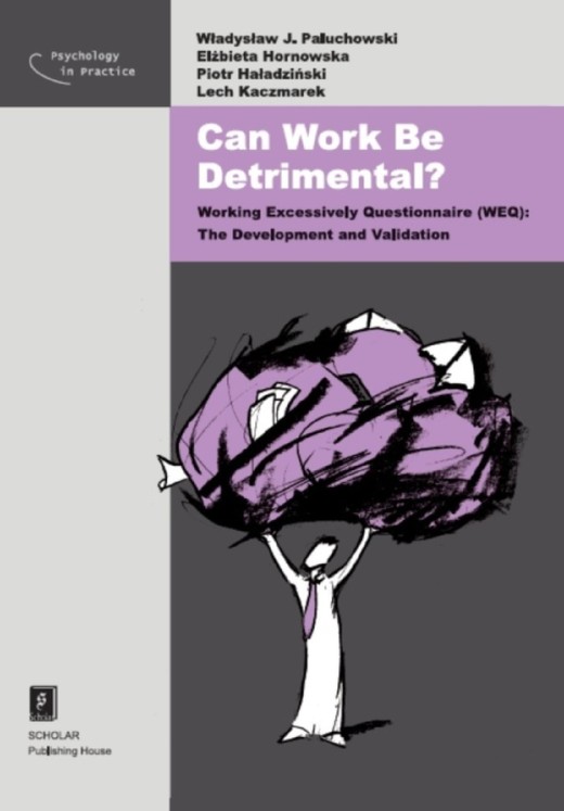 okładka Can Work Be Detrimental? Working Excessively Questionnaire (WEQ): The Development and Validation ebook | pdf | Autor zbiorowy
