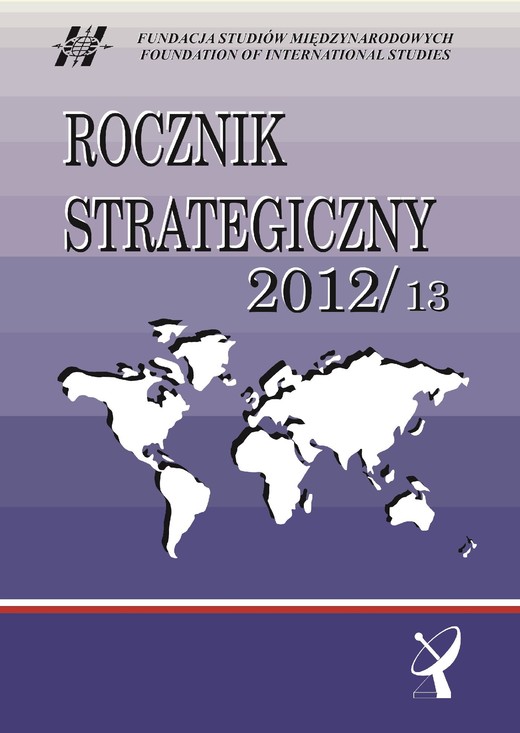 okładka Rocznik Strategiczny 2012/13 ebook | pdf | Autor zbiorowy