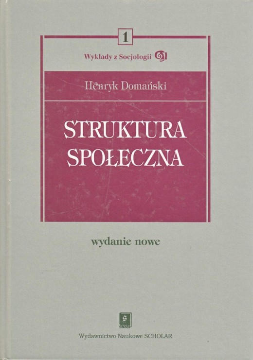 okładka Struktura społeczna ebook | pdf | Henryk Domański