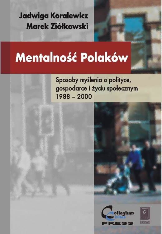okładka Mentalność Polaków ebook | pdf | Marek Ziółkowski, Jadwiga Koralewicz