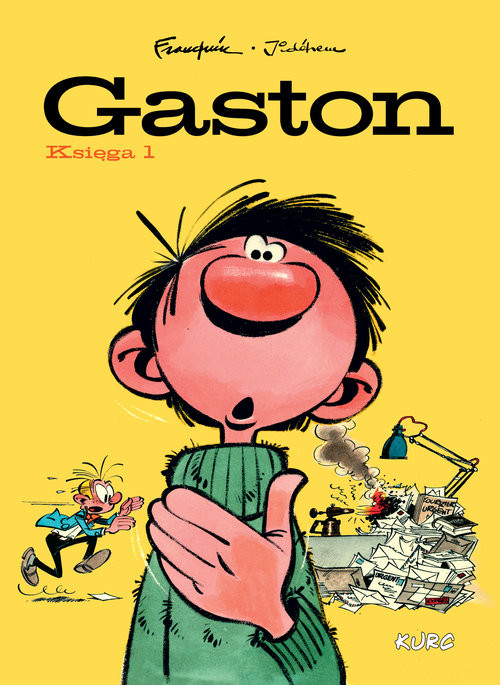 okładka Gaston księga 1 książka | Andre Franquin