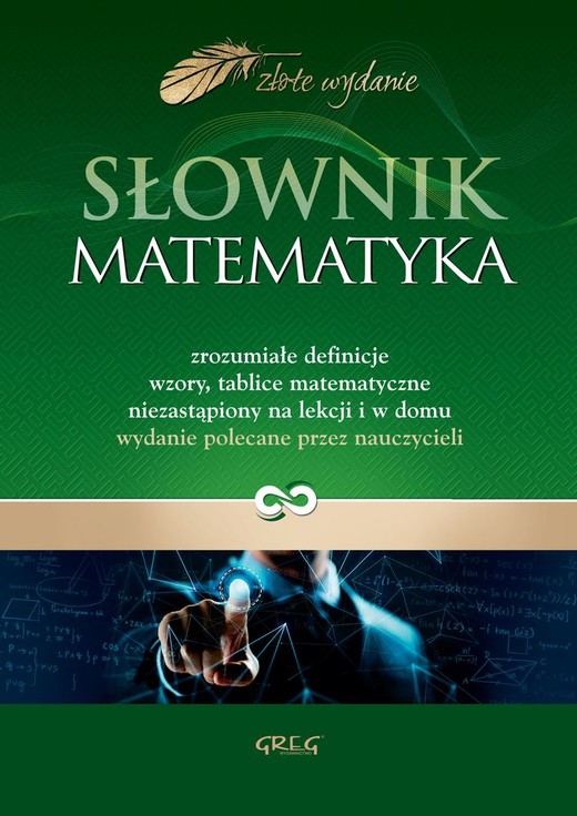 okładka Słownik matematyka książka | Piotr Kosowicz