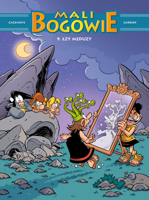 okładka Łzy Meduzy. Mali Bogowie. Tom 9 wyd. 2024 książka