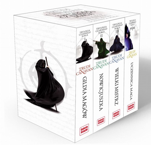 okładka Pakiet Trylogia Czarnego Maga + Uczennica Maga wyd. 2024 książka
