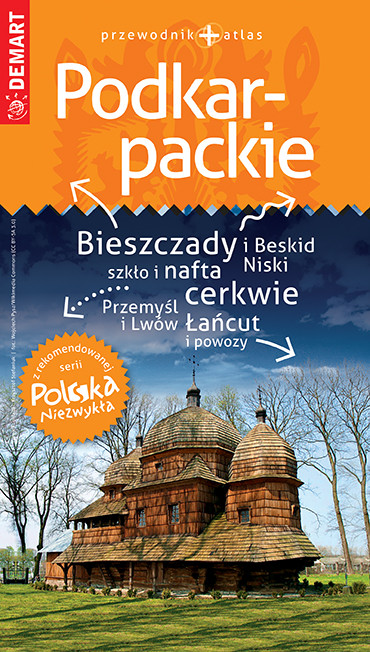 okładka Podkarpackie. Przewodnik+atlas. Polska niezwykła książka | Opracowanie zbiorowe