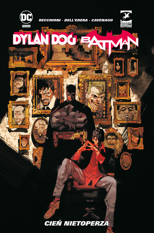 okładka Dylan Dog/Batman. Cień nietoperza książka | Recchioni Roberto