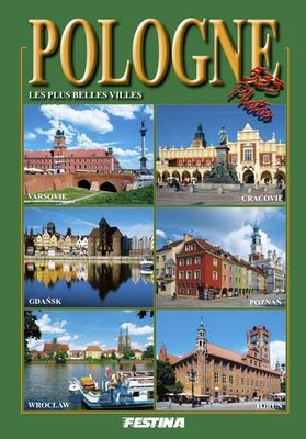 okładka Polska najpiękniejsze miasta wer. francuska książka