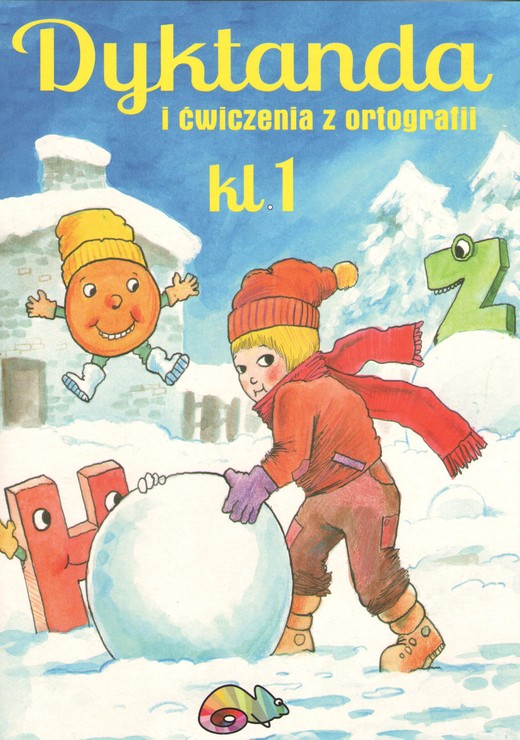 okładka Dyktanda i ćwiczenia z ortografii Klasa 1 książka
