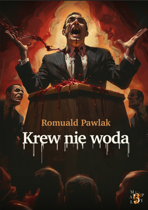 okładka KREW NIE WODA ebook | epub, mobi | Romuald Pawlak