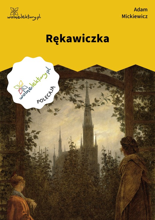 okładka Rękawiczka ebook | epub, mobi | Adam Mickiewicz