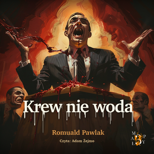 okładka Krew Nie Woda audiobook | MP3 | Romuald Pawlak