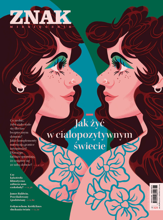 okładka Miesięcznik ZNAK 829 (06/2024) - Jak żyć w ciałopozytywnym świecie książka | Autor zbiorowy, zbiorowy