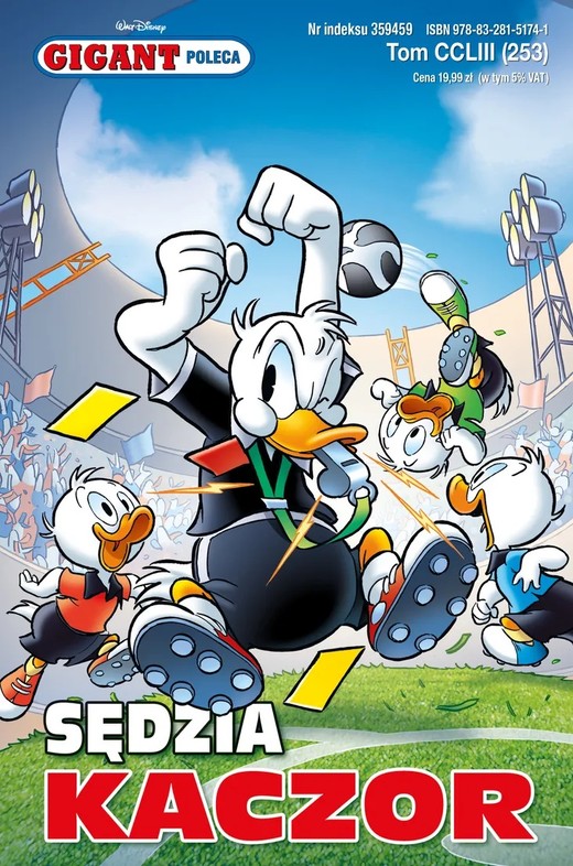 okładka Sędzia kaczor. Gigant Poleca. Tom 4/2024 książka