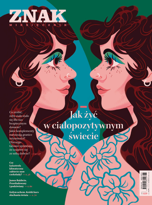 okładka Miesięcznik ZNAK 829 (06/2024) - Jak żyć w ciałopozytywny świecie ebook | epub, mobi | Autor zbiorowy