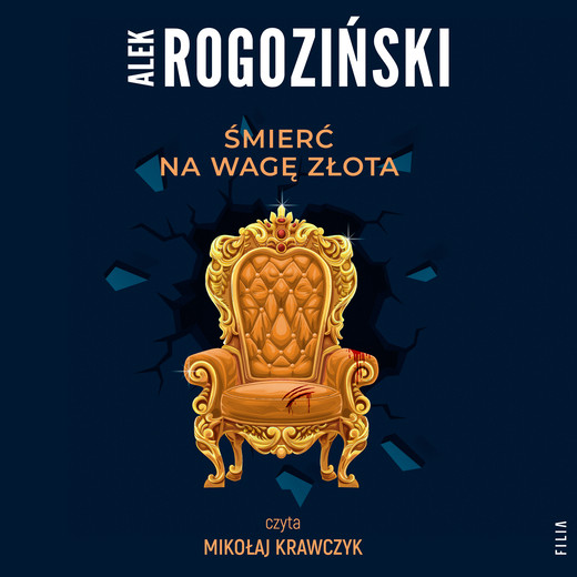 okładka Śmierć na wagę złota audiobook | MP3 | Alek Rogoziński