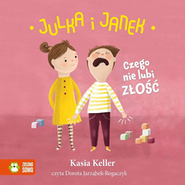 okładka Julka i Janek. Czego nie lubi złość audiobook | MP3 | Keller Kasia