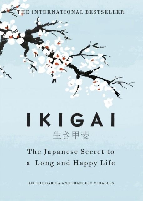 okładka Ikigai. The Japanese Secret to a Long and Happy Life wer. angielska książka