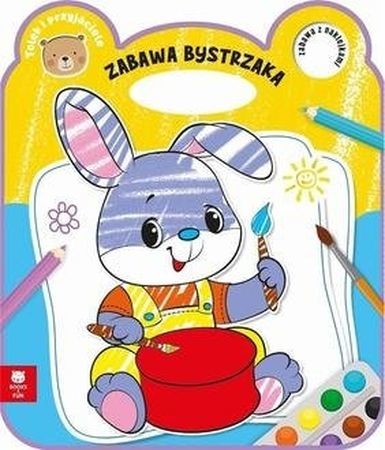 okładka Zajączek. Zabawa bystrzaka książka