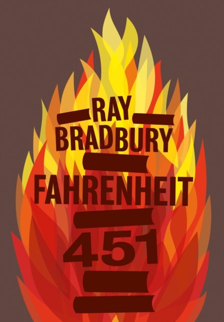 okładka Fahrenheit 451 wer. angielska książka | Bradbury Ray