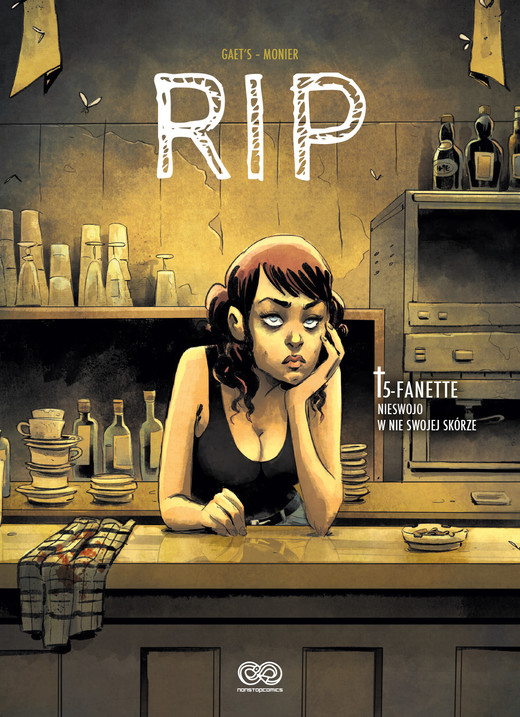 okładka Fanette. Nieswojo w nie swojej skórze. RIP. Tom 5 książka | Monier Julien