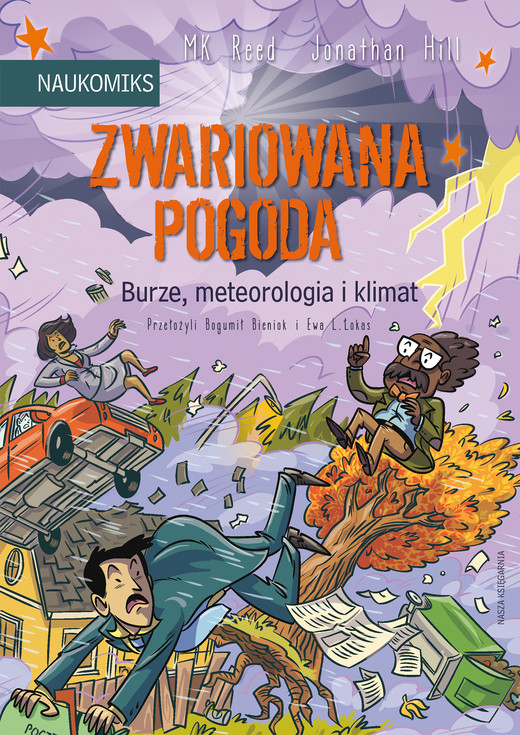 okładka Zwariowana pogoda. Burze, meteorologia i klimat książka